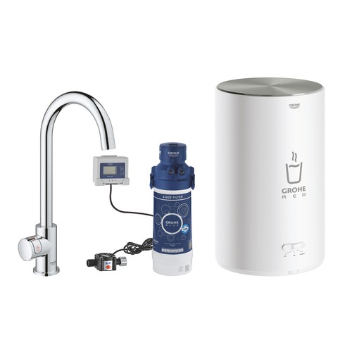 Grohe rot chrom - grohe, monosäulen