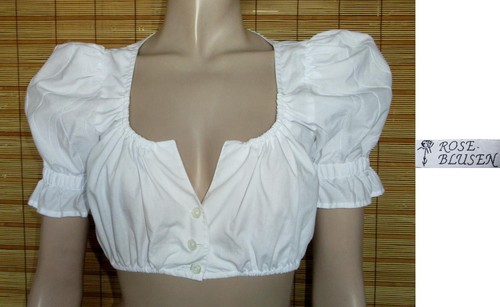 Weisse dirndlbluse - dirndlbluse,
