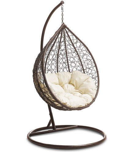 Polyrattan hängesessel - polyrattan,