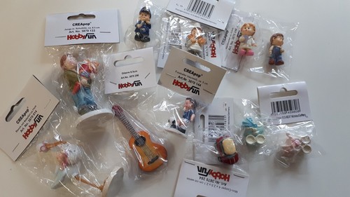 Miniaturfiguren bunte mischung - miniaturfiguren,