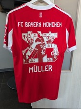 FC Bayern München Trikot Home 25/26, Sonderflock Müller neu, Gr. M, adidas