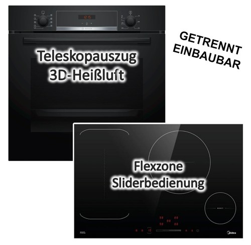 Herdset bosch backofen - herdset, auszug