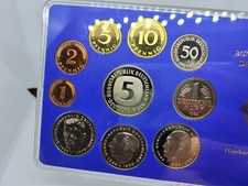 Deutsche Mark DM Kursmünzensatz 1964-2001 A,D,F,G,J Auswahl polierte Platte