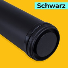 Tischbeine Möbelfuß Ø 60 mm Tischbein EDELSTAHL Höheverstellbar Schreibtischfüße