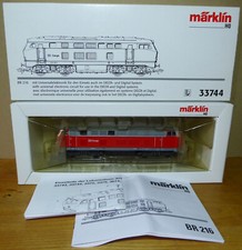 Märklin 33744 BR 216 in OVP, Papiere, LoPI 4 DCC