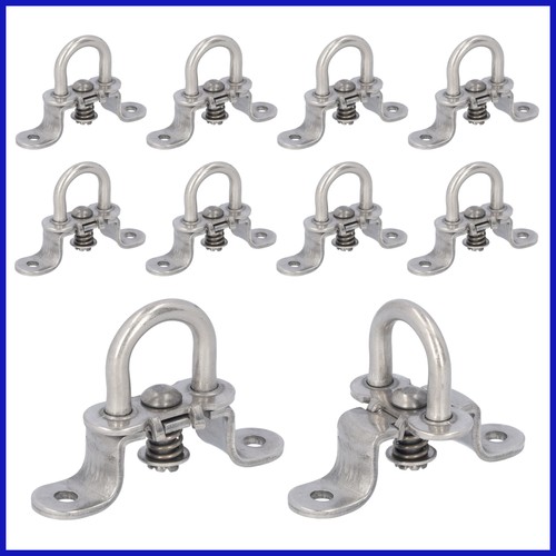 10x drehverschluss edelstahl - 10x,