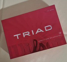 Wilson Triad 12 Bälle weiß -