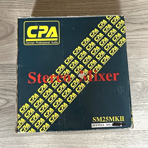 Cpa stereo mischpult - stereo-mischpult, mkii