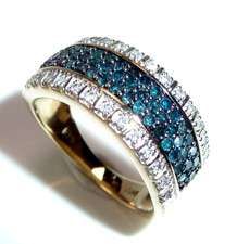 Ring 375 gold ct - gold, 1.20