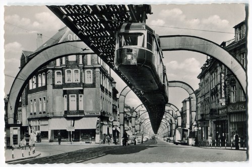 Schwebebahn - ak,