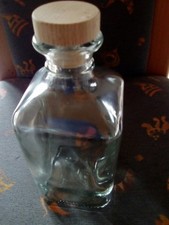 Glas karaffe mit seitlichen - glas,