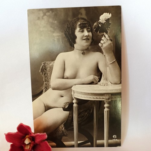 Repro ansichtskarte erotik - repro,