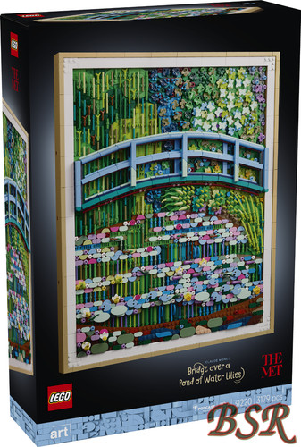 Lego art 31220 claude - art:, monet