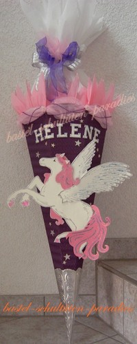 Schultüten bastelset pegasus - schultüten,