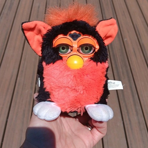 1998 furby tangerine tart - furby,