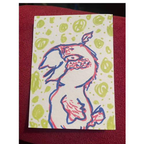 Aceo original bird vogel - aceo, bird/vogel