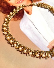 Vintage HALSKETTE Punziert