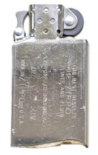 ZIPPO Einsatz Insert Slim silber Benzin Ersatzteil
