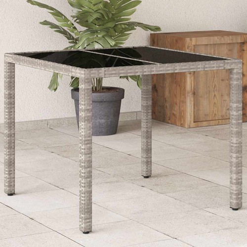 Vidaxl gartentisch mit - gartentisch,