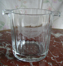 MOET & CHANDON Petite Licorelle Eiskübel Kristall Glas Ice Bucket 1990er