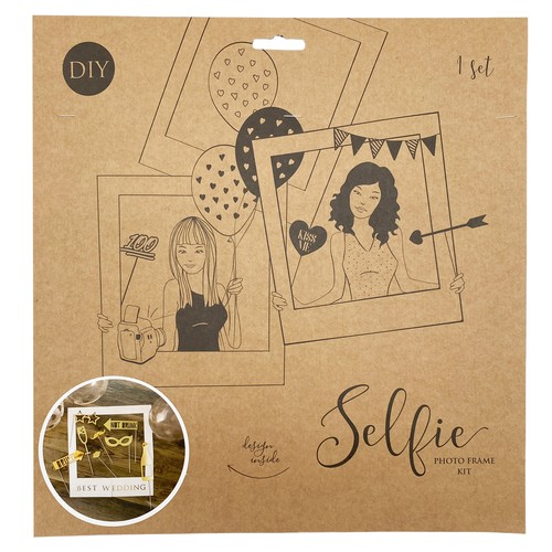 Foto booth selfie set - foto,