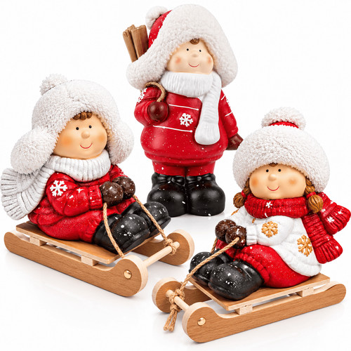 Weihnachtsfigur winterdeko - weihnachtsfigur,