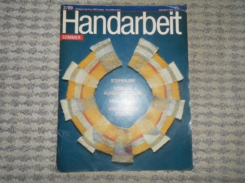 Zeitschrift handarbeit 89 - handarbeit, 2/89