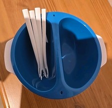 Tupperware C169 Micro Servier & Dip, türkis, Schokofondue, Allegra, neuwertig