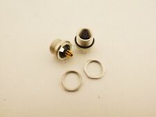 Binder 2x Steckverbinder / 09 0428 30 08 / 8 Polig / schirmbar (23-4-4-41)