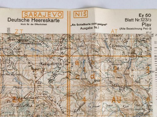 Deutsche heereskarte 1943 - deutsche,
