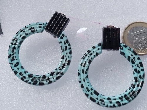 Ohrclips runder hänger - ohrclips,