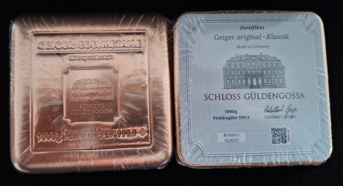 Kupferbarren geiger 1000g - geiger,