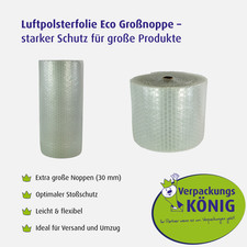 Luftpolsterfolie Großnoppe