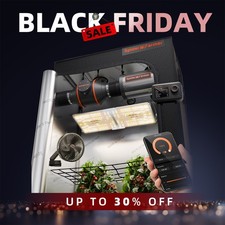 Spider Farmer Growbox Komplettset LED SF2000EVO|120x60 Tent,w/GGS,6" Clip on Fan