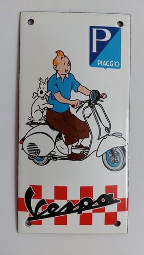 Tim und struppi - tim, vespa