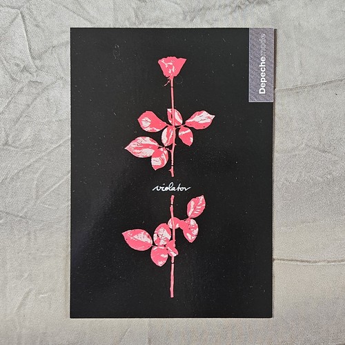 Depeche mode postkarte - depeche,