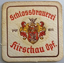 Bierdeckel Hirschau Schloßbrauerei Hirschau (1)