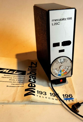Metz mecablitz 196 - mecablitz, mit