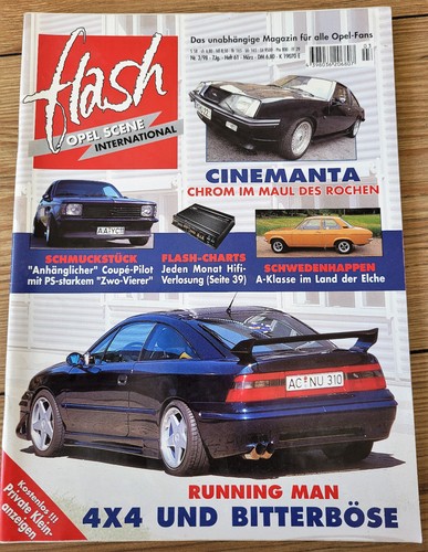 Flash opel scene 1998 ausgabe - opel,