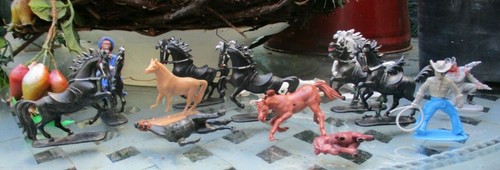 Western konvolut figuren - western,