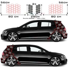 Waben Aufkleber Rauten Dekor