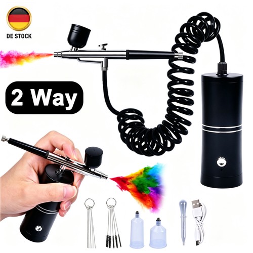 Tragbares airbrush satz - tragbares,