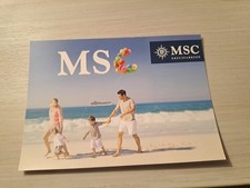 AK MSC Preziosa, MSC cruise ship postcard,