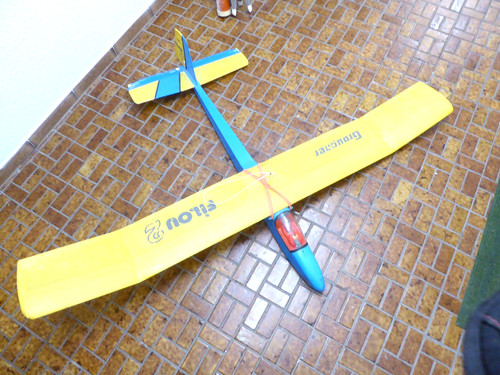 Segelflugzeug graupner filou - segelflugzeug,