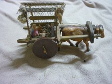 Krippenfigur - Hl Heilige Familie  auf der Flucht