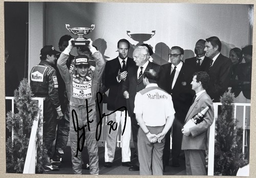 Original ayrton senna monaco - ayrton,