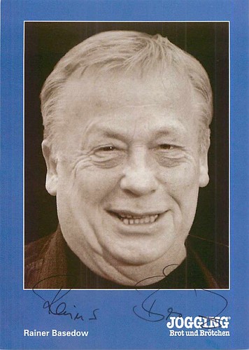 Rainer basedow autogrammkarte - basedow,