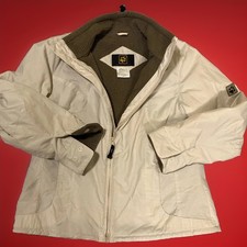 Naturfarbene Jacke mit