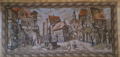 Großer vintage gobelin - großer,