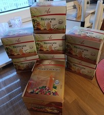 Fitline Optimal Set 7x Restorate Exotic + 1x Power Cocktail ALLES NEU & OVP 